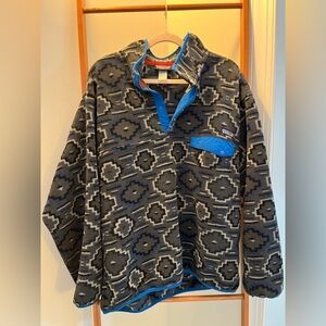 Patagonia Synchilla Snap-T Fleece Pullover - Aztec print, Men’s, Size L
